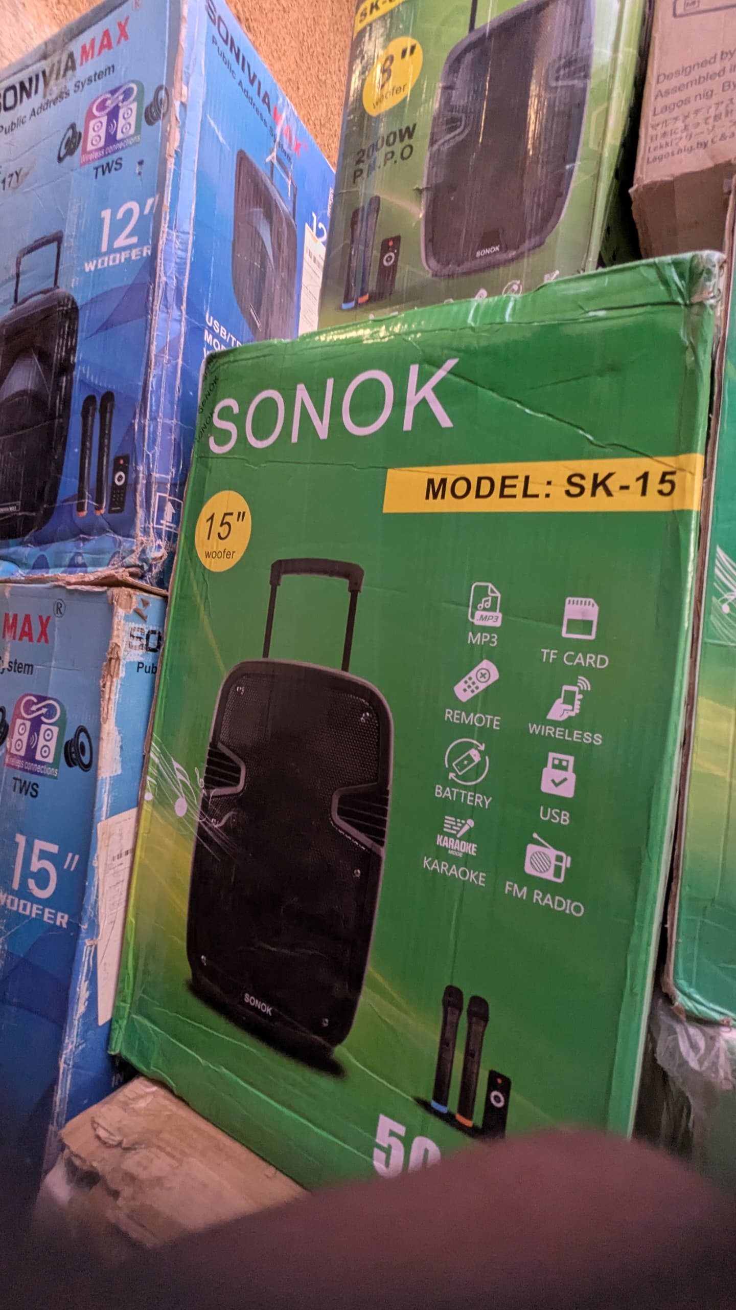 Baffle Haut-parleur SONOK MODEL SK-15